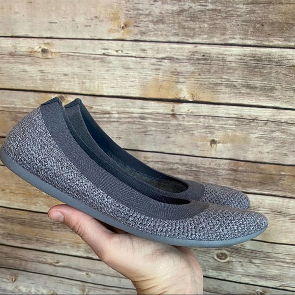 RARE Allbirds Tree Breezer Flats Seashell Gray 6.5 - Picture 3 of 10
